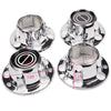 G-PLUS Chrome Wheel Hub Center Caps Compatible with Ford F150 Truck/Bronco 1980-1996, Compatible with Ford Van 1992-1996, 4x4 Front 4WD Wheel Drive (Includes 12 mounting Screws)