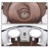 G-PLUS Chrome Wheel Covers Rear Axle Hub Caps 4 PCS Compatible with Most of 10 Holes 22.5" & 24.5" Semi-Truck Wheels with 11.25" Bolt Circle Wheels with 33mm Thread-On Lug Nut Covers