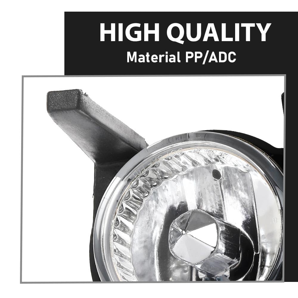 G-PLUS Front Right & Left Side Fog Lights Driving Lamp Assembly Compatible with Subaru Forester 2006-2008 84501SA180