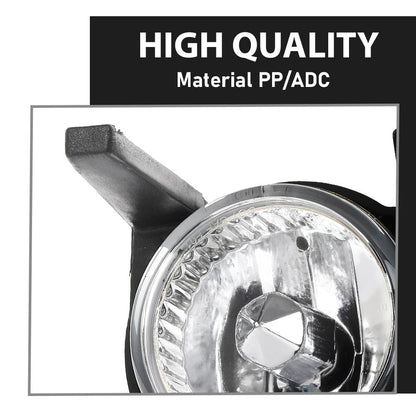 G-PLUS Front Right & Left Side Fog Lights Driving Lamp Assembly Compatible with Subaru Forester 2006-2008 84501SA180