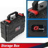 G-PLUS Hard VR Headset Carrying Case w/Foam Block Dividers,Waterproof Protector Storage Box Compatible with Meta Quest 3S/Quest 3/Quest 2,Travel Portable Case Fit Oculus Quest 3/Quest 2 Black&Orange
