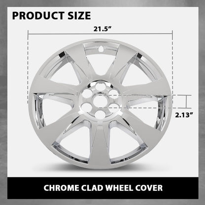 G-PLUS 20" Chrome Clad Wheel Cover Compatible with Cadillac SRX 2010 2011 2012 2013 22770789