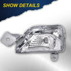 G-PLUS Signal Turn Lights Assembly Compatible with Nissan Altima 2019-2021 Clear Lens LED Lamps Parking Light | Front | 26135-6CA0A,A Pair(Left+Right)