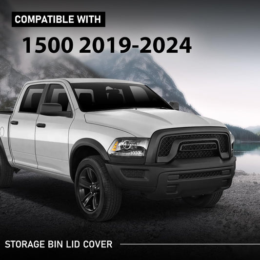 G-PLUS Storage Bin Lid Cover Compatible with Ram 1500 DT 2019-2024 5YM17TX7AE