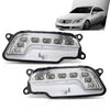 G-PLUS LED Pair Fog Lights Daytime Running Lamps, Compatible with Benz W212 E250 E350 E550 2010-2016, LH Driver & RH Passenger Side 2PCS, 2128200756, 2128200856