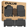 G-PLUS Floor Mats, Compatible with Toyota RAV4 2013-2018, 1st & 2nd Row, All Weather Protection TPE Floor Liners Black