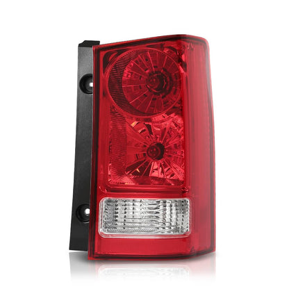 G-PLUS Tail Light Rear Brake Lamp without Bulb and Wiring Harness Compatible with Honda Pilot 4-Door Sport Utility 2009-2015 Clear/Red Lens Passenger Side Luces TraserasAssembly