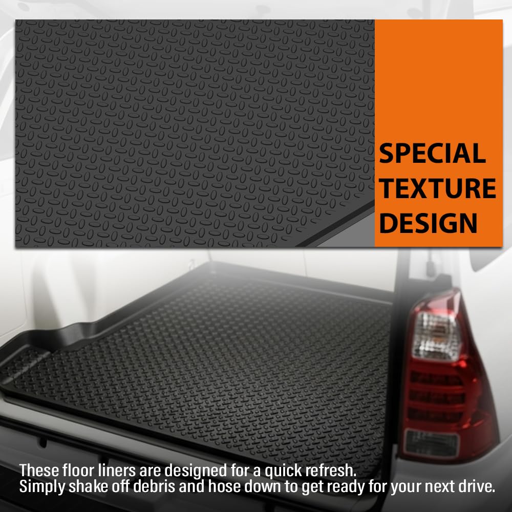 G-PLUS TPE Floor Mats Fit Toyota 4Runner 2003-2009 1 PCS Black