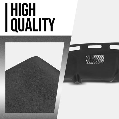 G-PLUS Dashboard Panel Dash Cover Compatible with Ford F100 F150 F250 F350 Bronco 1980 1981 1982 1983 1984 1985 1986, Black