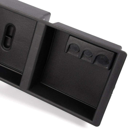 G-PLUS Center Console Coin Holder Compatible with Chevy Silverado Suburban Tahoe/GMC Sierra 2500HD 3500HD Yukon XL 2015-2018 Change Holder Organizer 22817343, 10436137