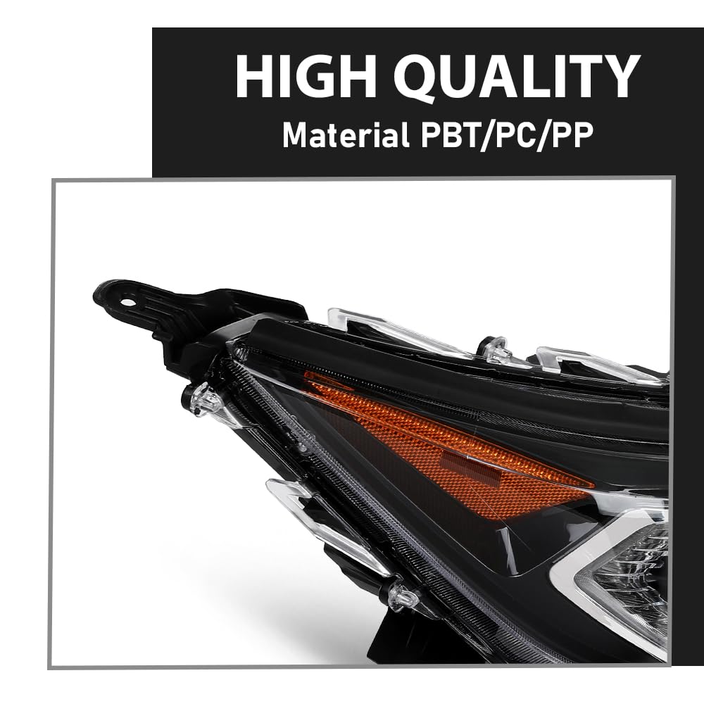 G-PLUS LED Headlights Assembly Front Headlamps Left & Right Pair Compatible with Toyota RAV4 XLE Hybrid XSE/Limited 2019-2022 81150-0R162, 811500R162,faros delanteros