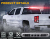G-PLUS LED 3rd Third Brake Light Rear High Mount Stop Tail Lamps 07-13 Compatible with Chevy Silverado GMC Sierra 1500 2500 3500
