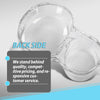G-PLUS Headlight Lens Cover Compatible with Benz E Class W210 1996-2002 A2108205061, A2108204961 Left & Right Pair Front Headlamp Lens Cover Clear