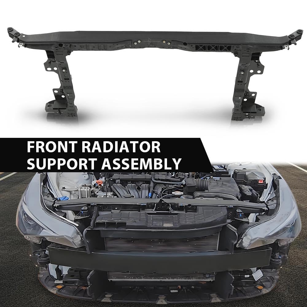 G-PLUS Front Radiator Support Assembly Compatible with Hyundai Elantra 2021 2022 2023 HY1225222 64101AB000