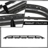 G-PLUS Front Bumper Lower Center Grille Cover Vent Trim, Compatible with Audi Q7 S-Line 2010-2015, 4L0807683C, 4L0807683E01C
