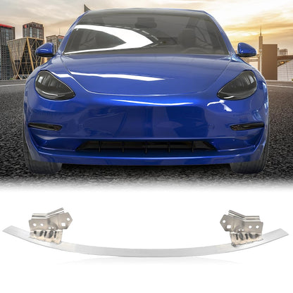 G-PLUS Front Lower Reinforcement Impact Ankle Catcher Bar Compatible with Tesla Model 3 2017-2022 1084894-00-B, 108489400B, 1084894 00 B