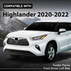 G-PLUS Front Driver Fender Flare Wheel Arch Trim Replacement Compatible with Toyota Highlander 2020-2022 750860E040