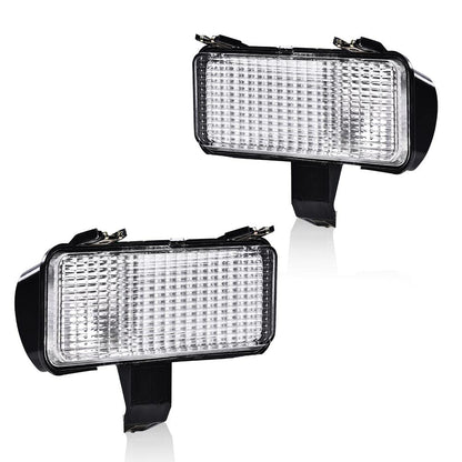 G-PLUS Front Turn Signal Light Assembly Compatible with Chevy Suburban 1981-1982 Fit Chevy Blazer PU Fit GMC Jimmy Suburban PU Driver Left Passenger Right Side Clear Lens
