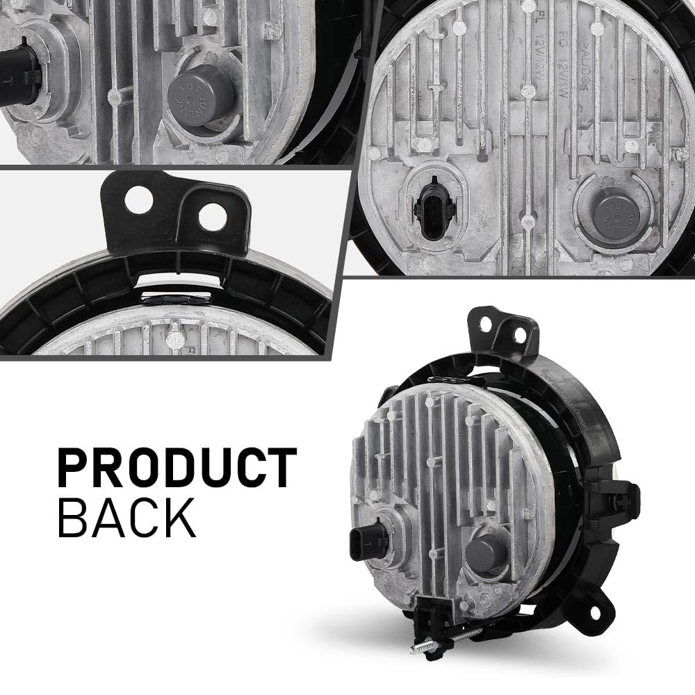 G-PLUS Bumper Fog Light Lamp Compatible with Mini Cooper F54 F55 F56 F57 2014-2021 Front Left