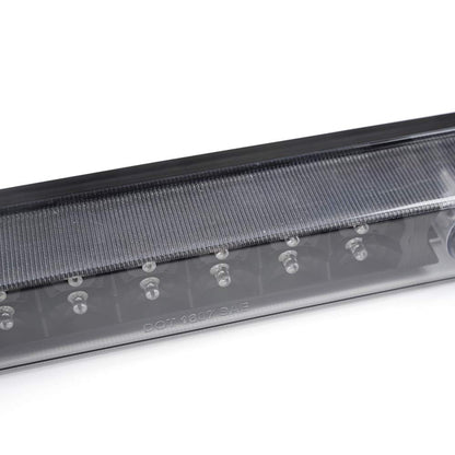 G-PLUS Third 3rd Brake Cargo Light Compatible With 2001-2004 Nissan Frontier Pickup Rear Roof Center High Mount Tail Lamps Replacement Black Housing Clear Lens