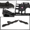 G-PLUS Rear Left Bumper Brackets Support, Compatible with Toyota Camry 2018-2024, Driver Side, 5257606160, TO1132128