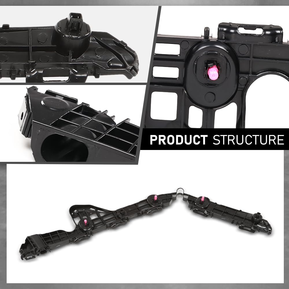 G-PLUS Rear Left Bumper Brackets Support, Compatible with Toyota Camry 2018-2024, Driver Side, 5257606160, TO1132128
