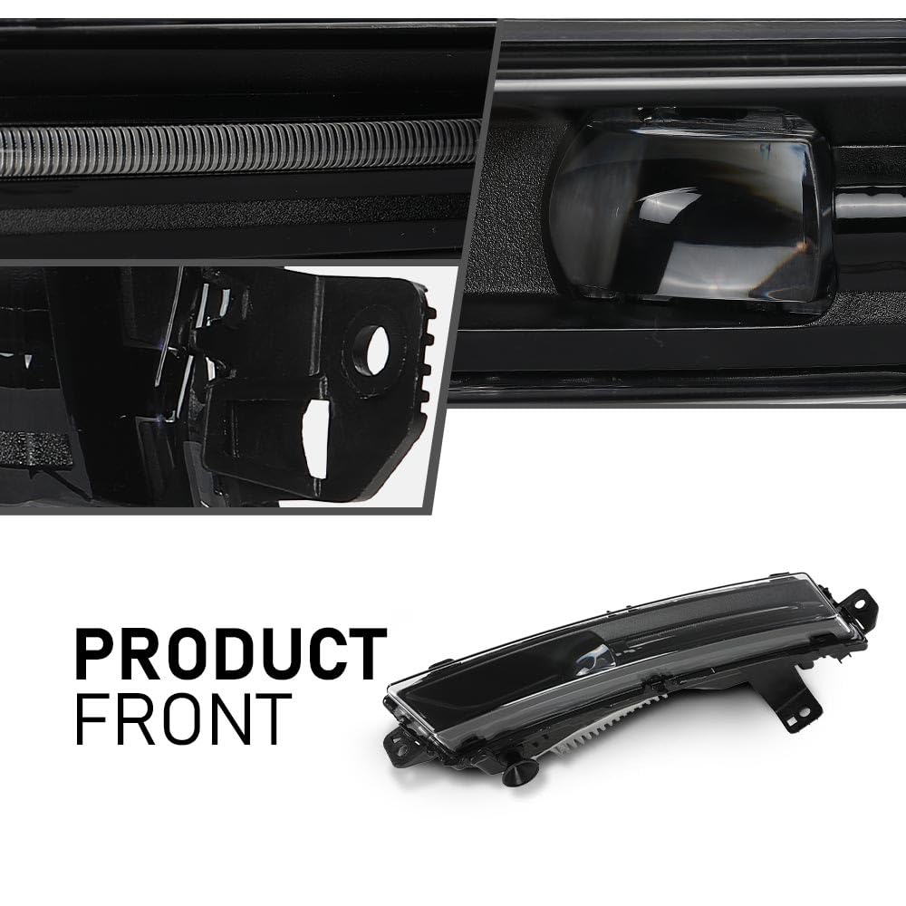 G-PLUS Fog Light Lamp Left Compatible with Land Rover Range Rover Sprt 2018-2022,Fit Land Rover Range Rover 2018-2021