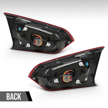 G-PLUS LED Inner Tail Light Left & Right Side Rear Lamp Compatible with Buick Envision 2019-2020 Red