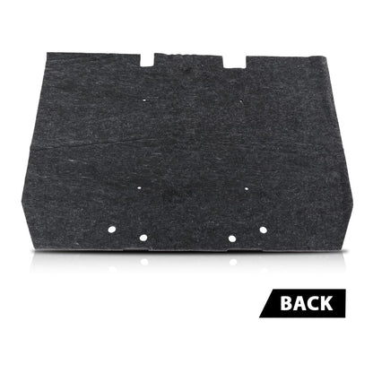 G-PLUS Black Hood Insulation Heat Blanket Pad 1/2" with Clips Compatible with Range Rover Classic 1987-1995