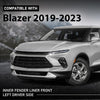 G-PLUS Inner Fender Liner Front Left Driver Side Compatible with Chevy Blazer 2019-2023 GM1248298, 84730494