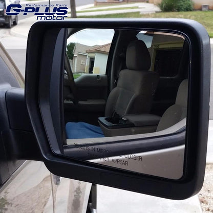 G-PLUS Front Replacement Mirror Glass Compatible with 2011-2014 Ford F150 BL3Z-17K707-A BL3Z17K707A White