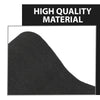 G-PLUS 12" x 12ft Boat Trailer Bunk Carpet, Outdoor Ribbed Marine Bunk Carpet Fit for Boat Trailer Runners Black Boat Carpet