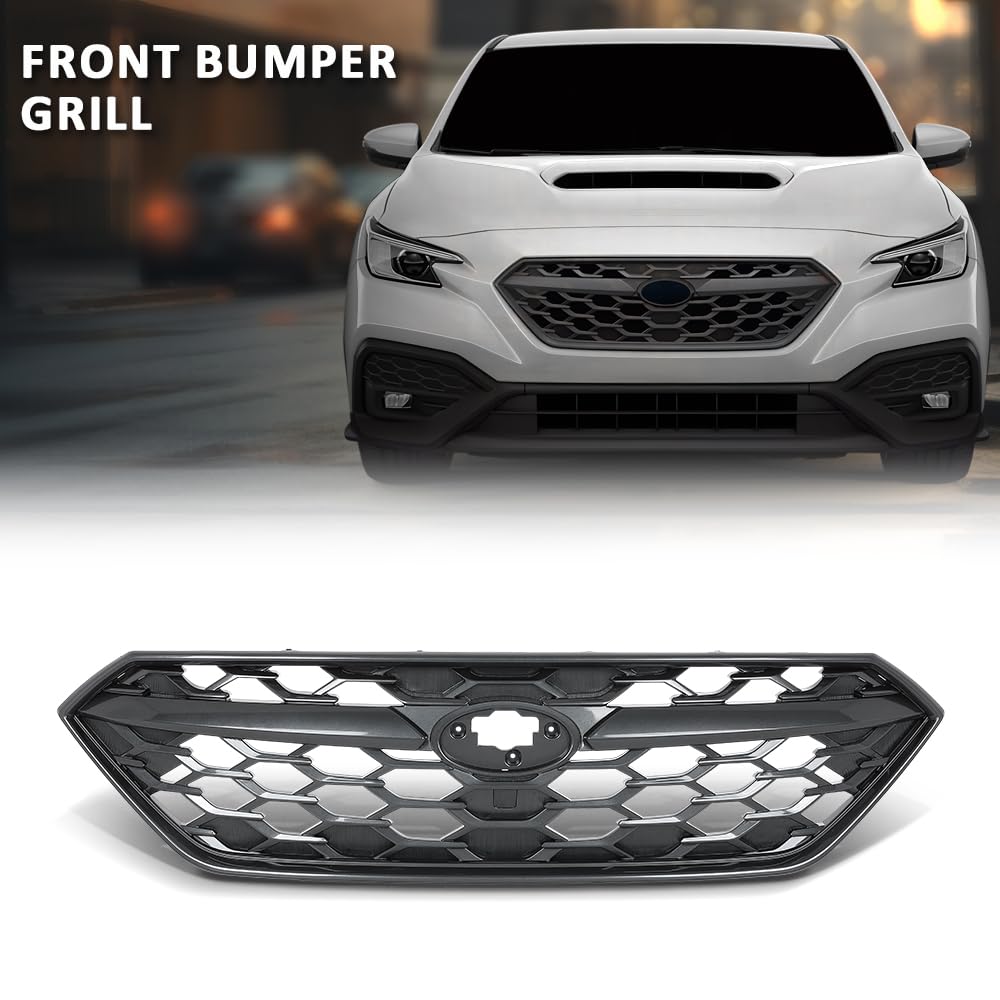 G-PLUS Front Bumper Grill Replacement Grille Compatible with Subaru WRX STI 2022-2025 91121VC200
