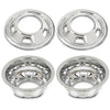 G-PLUS 17" Dually Wheel Simulators Dual Skins Liners Compatible with Dodge Ram 2003-2018/Fit Dodge Ram Chassis Cab 2013-2018 Chrome 52106937AB 52106882AA 52106877AB 52106876AA 4 PCS