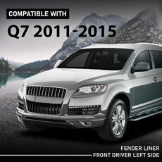 G-PLUS Fender Liner for Audi Q7 2011-2015 Front Left Front View