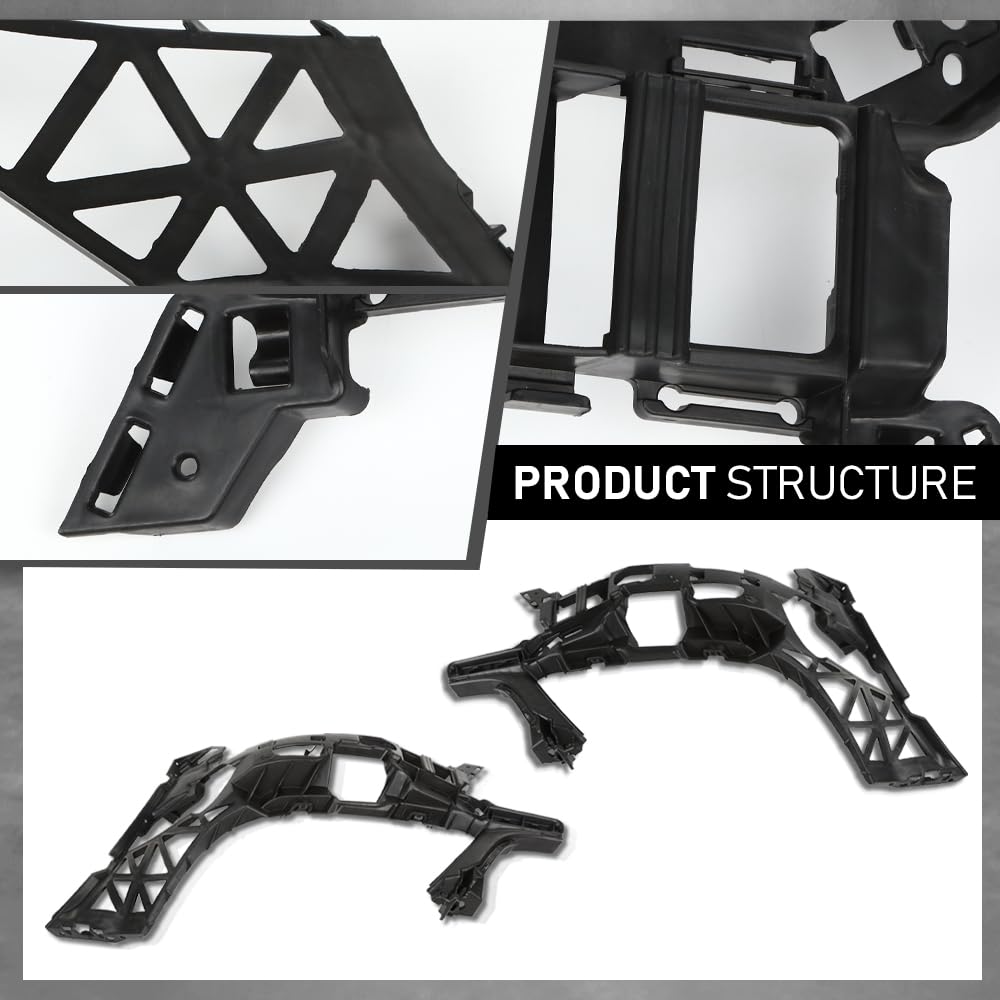 G-PLUS Bumper Retainer Set Front Compatible with Benz C250 4Matic Base 2012-2015,Fit Benz C300 2012-2014,Fit Benz C350 2012-2015 2048854265