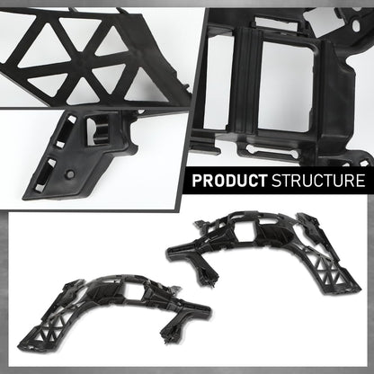 G-PLUS Bumper Retainer Set Front Compatible with Benz C250 4Matic Base 2012-2015,Fit Benz C300 2012-2014,Fit Benz C350 2012-2015 2048854265
