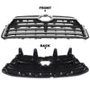 G-PLUS Chrome Front Bumper Upper Grill Grille ABS Compatible with 2014-2016 Toyota Highlander