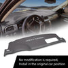 G-PLUS TPE Molded Dashboard Dash Cover Compatible with 2007-2014 Chevy Silverado Avalanche Suburban Tahoe/GMC Sierra Yukon (Gray)