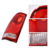 G-PLUS Red Tail Light w/o Bulbs & Wire Harness Driver Side Fit Ford F150 Stepside 1997-2004/Fit Ford F250 1997-1999/Fit F250 F350 F450 F550 Super Duty 1999-2007 FO2801117, FO2800117 Red