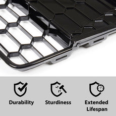 G-PLUS Front Bumper Grille 3PCS for Ford Focus S SE 2012-2014 Honeycomb Mesh Product Image