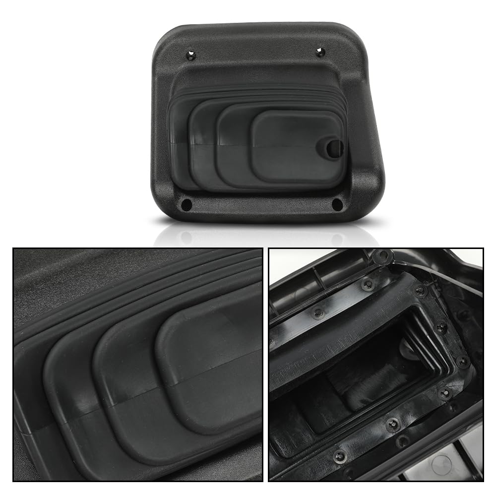 G-PLUS 4x4 Transfer Case Manual Shifter Boot Compatible with Ford F250 F350 Super Duty 6.0L 1999-2007 F81Z7277BC F81Z-7277-BC