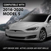 G-PLUS Active Air Vent Shutter Grille Driver Left Side Compatible with Tesla Model S 2016-2020