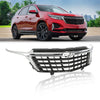 G-PLUS Front Bumper Grille Chrome ABS Plastic Compatible with Chevy Equinox 2022 2023