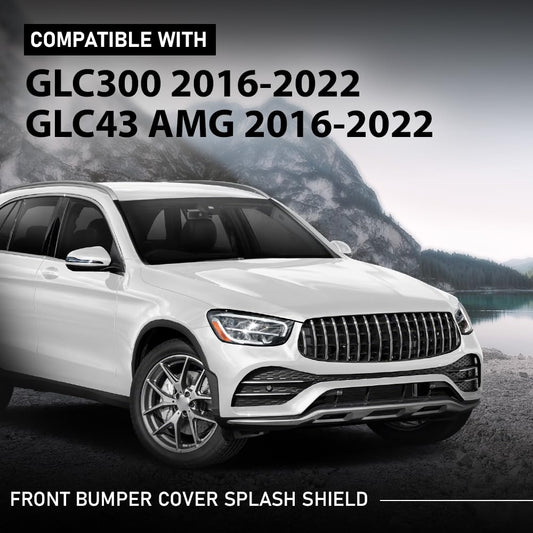 G-PLUS Front Bumper Engine Splash Shield Under Guard Compatible with Benz GLC300 4Matic Base 2016-2022,Fit Benz GLC43 AMG 4Matic 2017-2022 2535240930