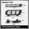 G-PLUS Front Bumper Grille Compatible with Range Rover 2013 2014 2015 2016 2017 Black Grill Insert LR046709