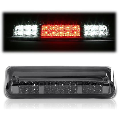 G-PLUS LED Third Brake Light Compatible with Ford F150 Lobo 2004-2008, Fit Ford Explorer Sport Trac 2007-2010 3rd High Mount Stop Lamp, Smoky Lens Black Housing, FO2890103 7L3Z13A613B