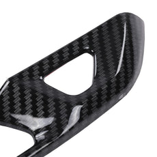 G-PLUS Carbon Fiber Door Lock Switch Panel Cover for Chevy Corvette C8 2020-2023 Additional Angle