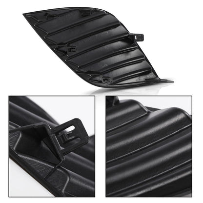 G-PLUS Front Bumper Fog Light Cover Bezel Right Passenger Side Compatible with Toyota Camry SE XSE 2018–2020 Fog Lamp Covers 8148106170 TO1039210