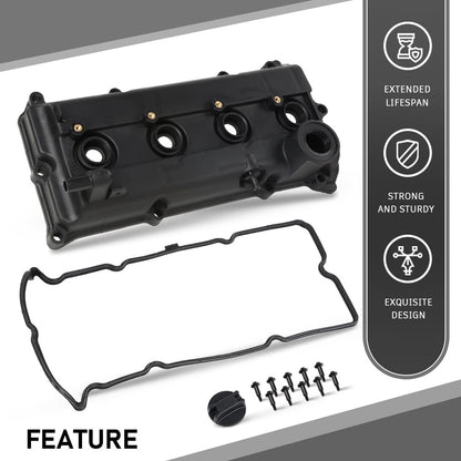 G-PLUS Engine Valve Cover Compatible with Nissan Murano TZ50 QR25DE 2004-2008,Fit Nissan Teana TNJ31 QR25DE 2003-2008,Fit Nissan X-trail T30 QR20DE 2001-2013 132648H303